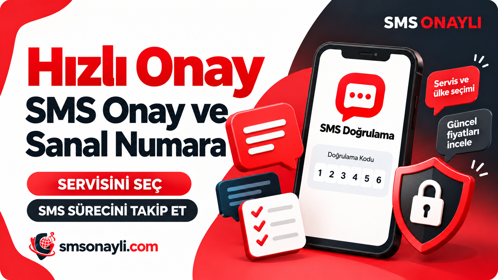 Hızlı Onay SMS Onay ve Sanal Numara