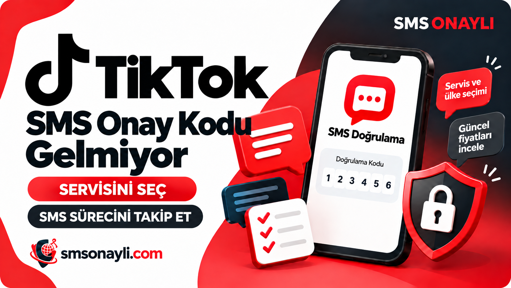 TikTok SMS Onay Kodu Gelmiyor